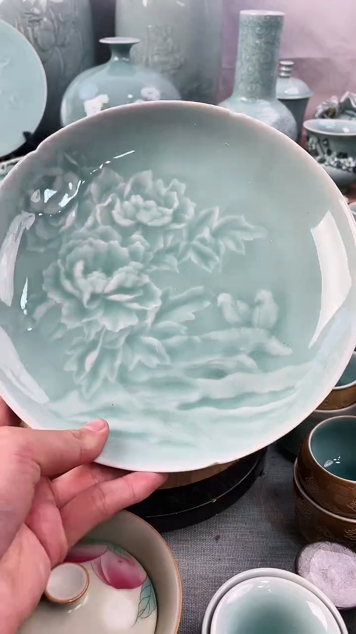 【闪购商品】特价 微瑕 慧仙青瓷