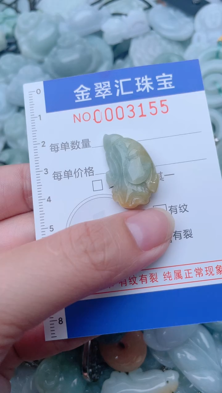 颈饰未镶嵌翡翠3155