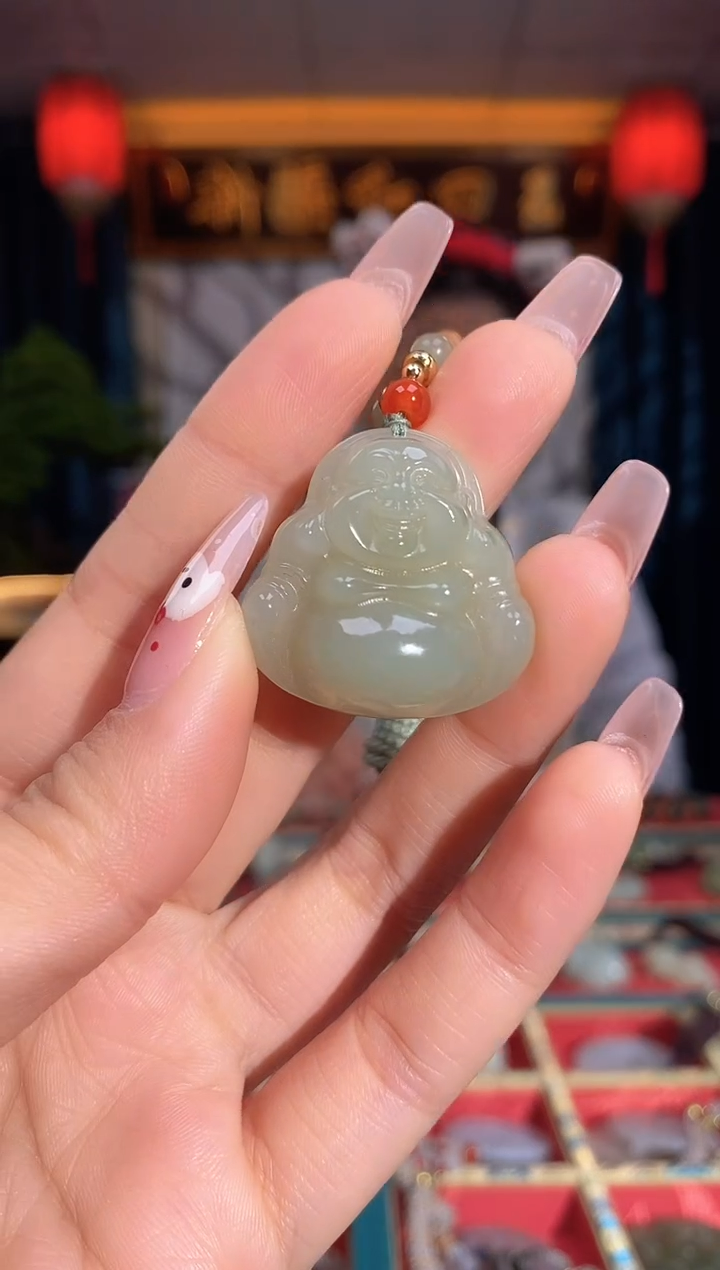 【闪购商品】和田玉颈饰未镶嵌佛公