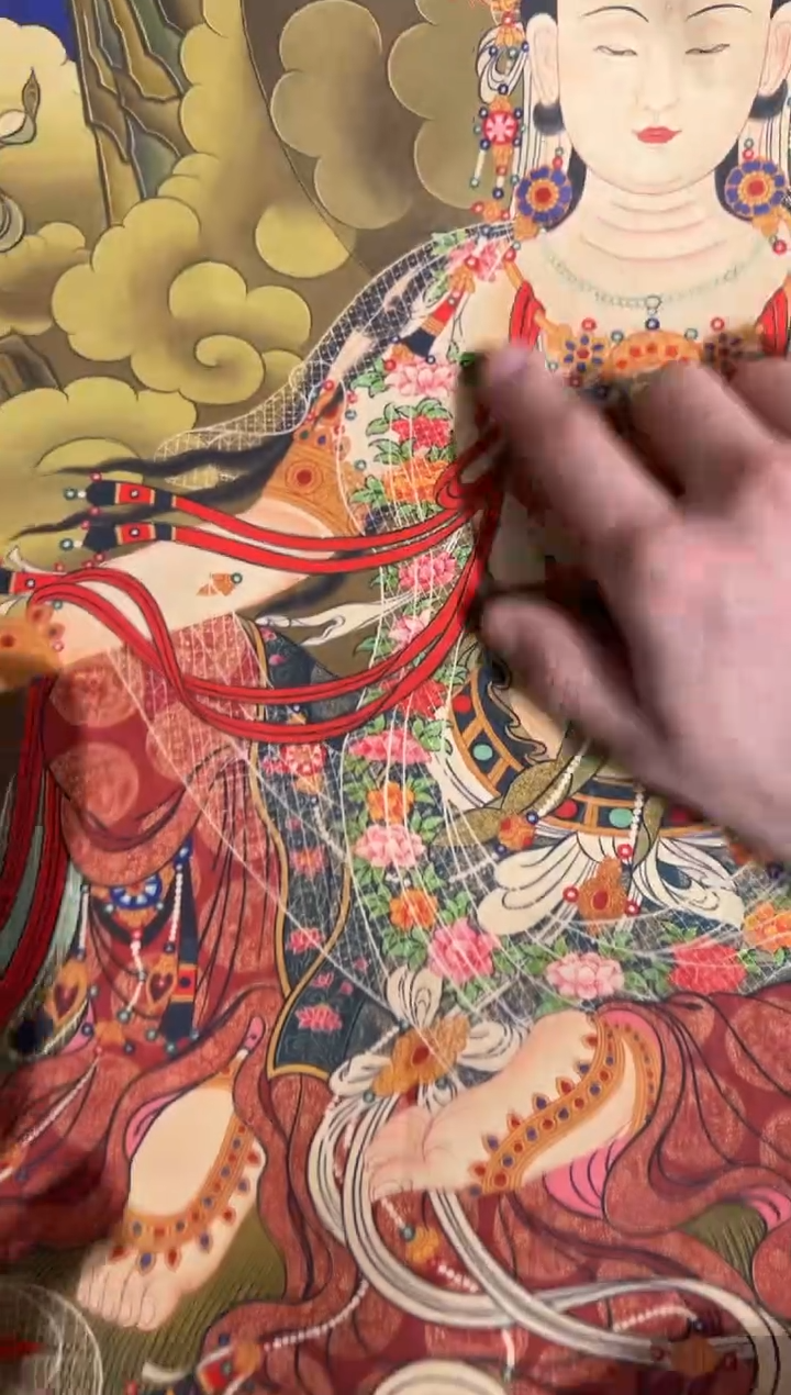 卷轴画卷轴画奥奥的唐卡