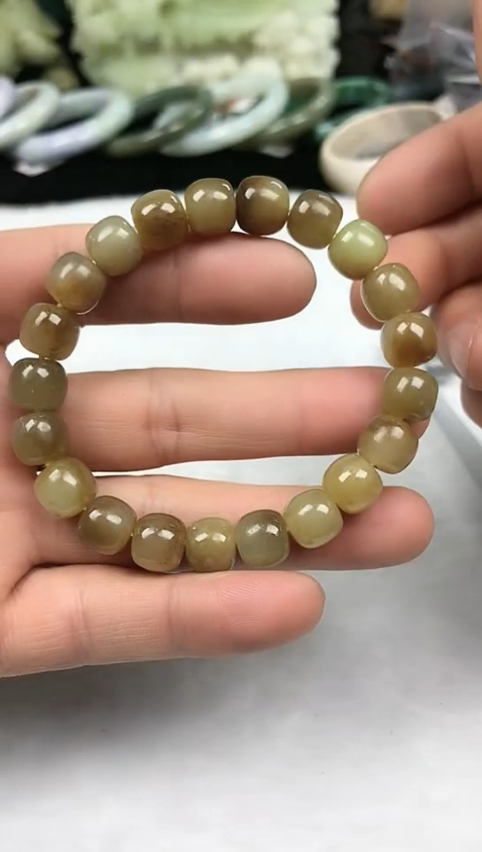 【闪购商品】和田玉手链未镶嵌路路通
