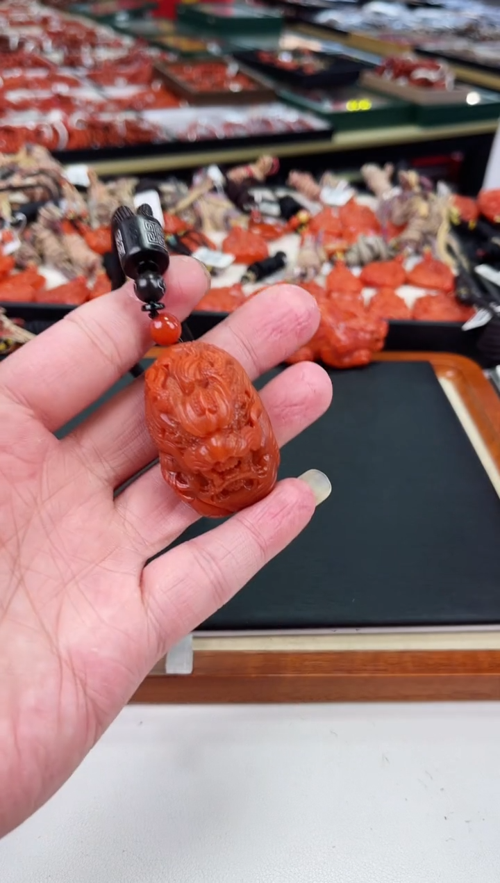 【闪购商品】南红玛瑙手把未镶嵌一个/条