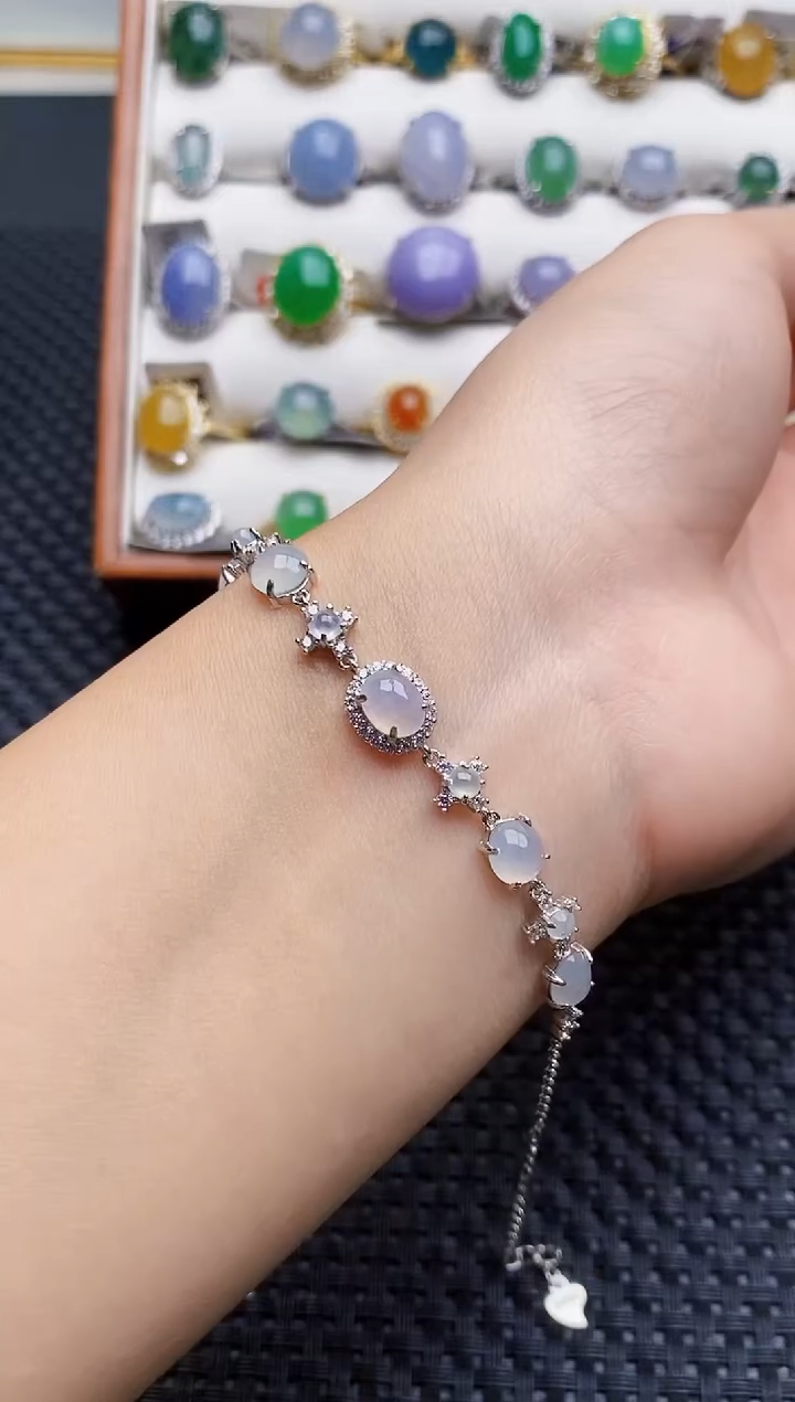 银S925镶嵌戒指翡翠1711