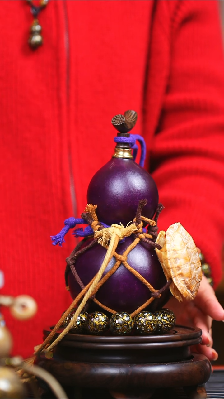 【闪购商品】JS097过年礼臻选大漆酒葫芦