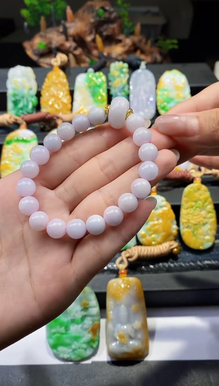 翡翠未镶嵌颈饰翡翠A货