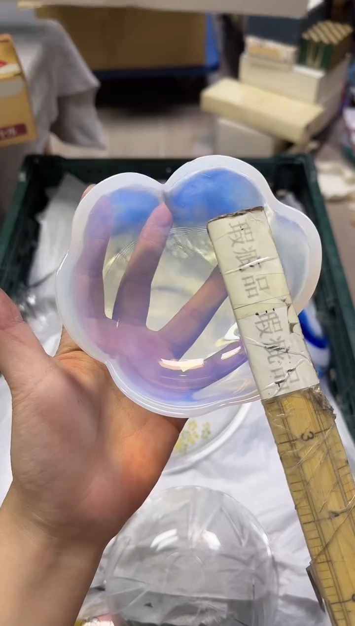 手工艺品玻璃一**盖230