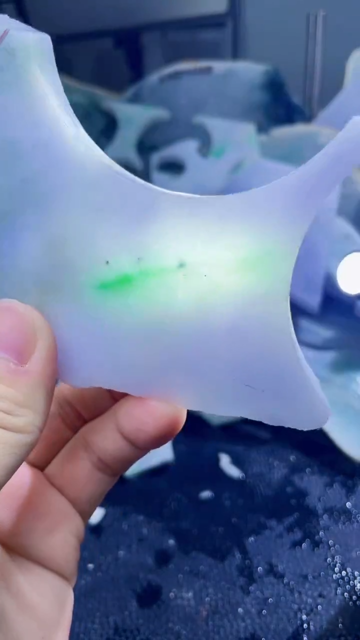 裸石翡翠天然A货板料