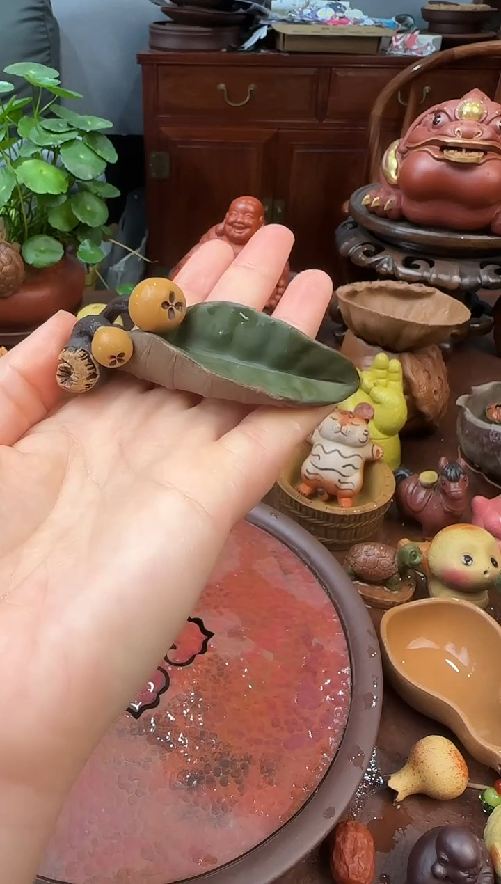 紫砂茶宠紫砂小枇杷