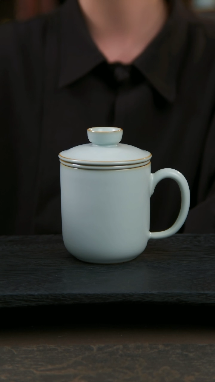 【闪购商品】杯无奇办公杯（默认开片工艺）