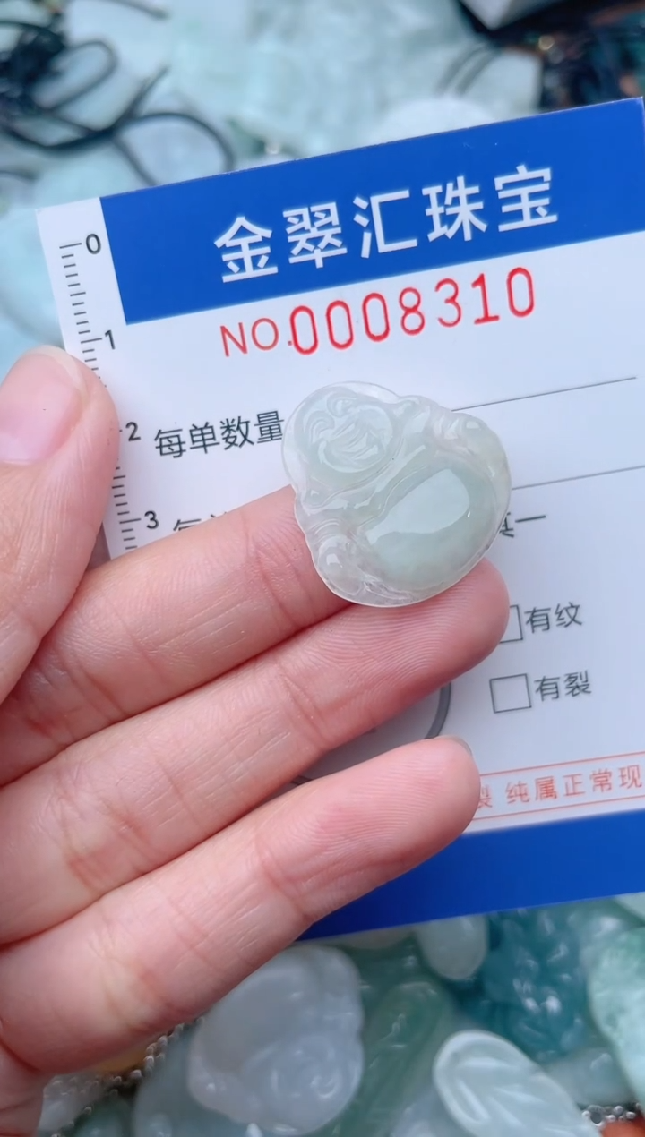 颈饰未镶嵌翡翠8310