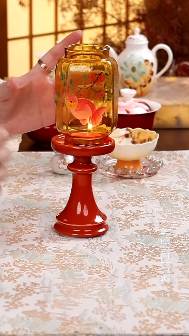 烛台加蜡烛           
