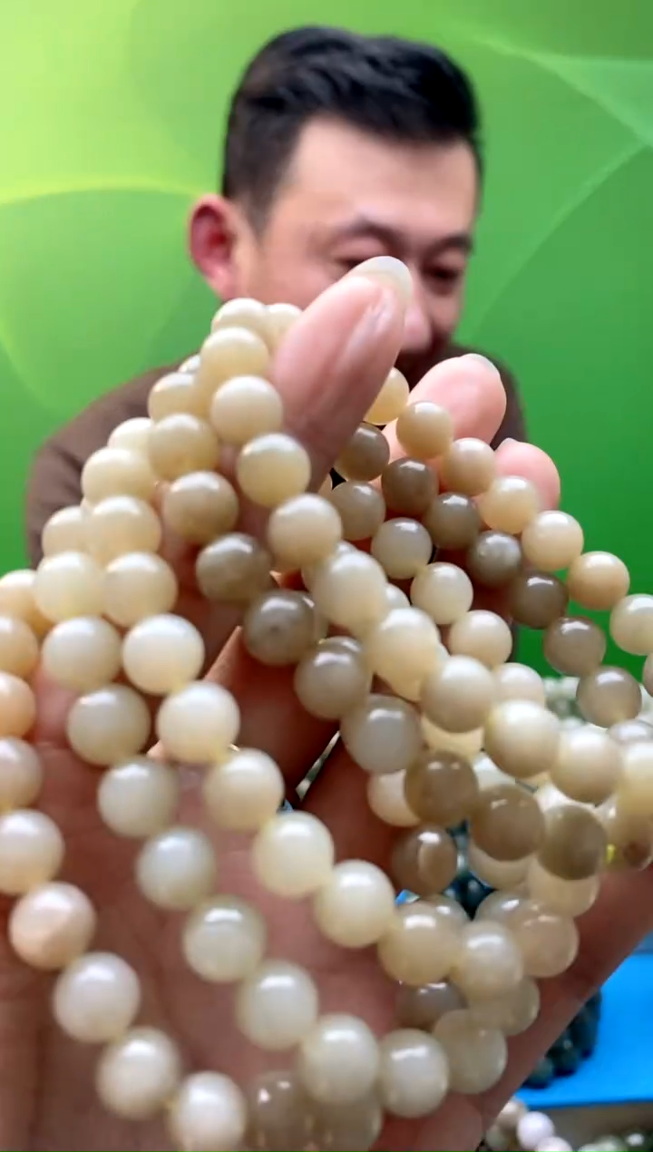 未镶嵌手串和田玉传****️ja5多样性发货拍一发一