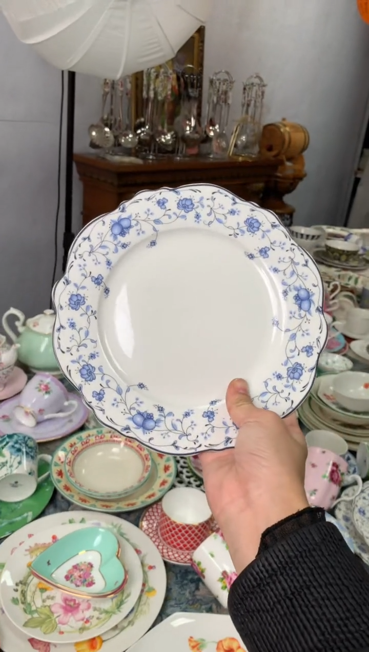 【闪购商品】瓷片陶瓷原单CC041餐具1个8寸