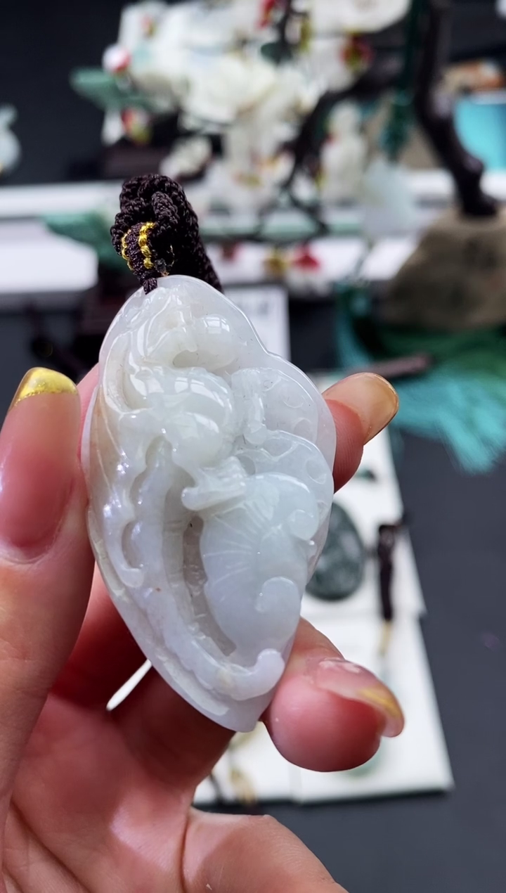 【闪购商品】翡翠吊坠(不含链)未镶嵌天然缅甸翡翠A货