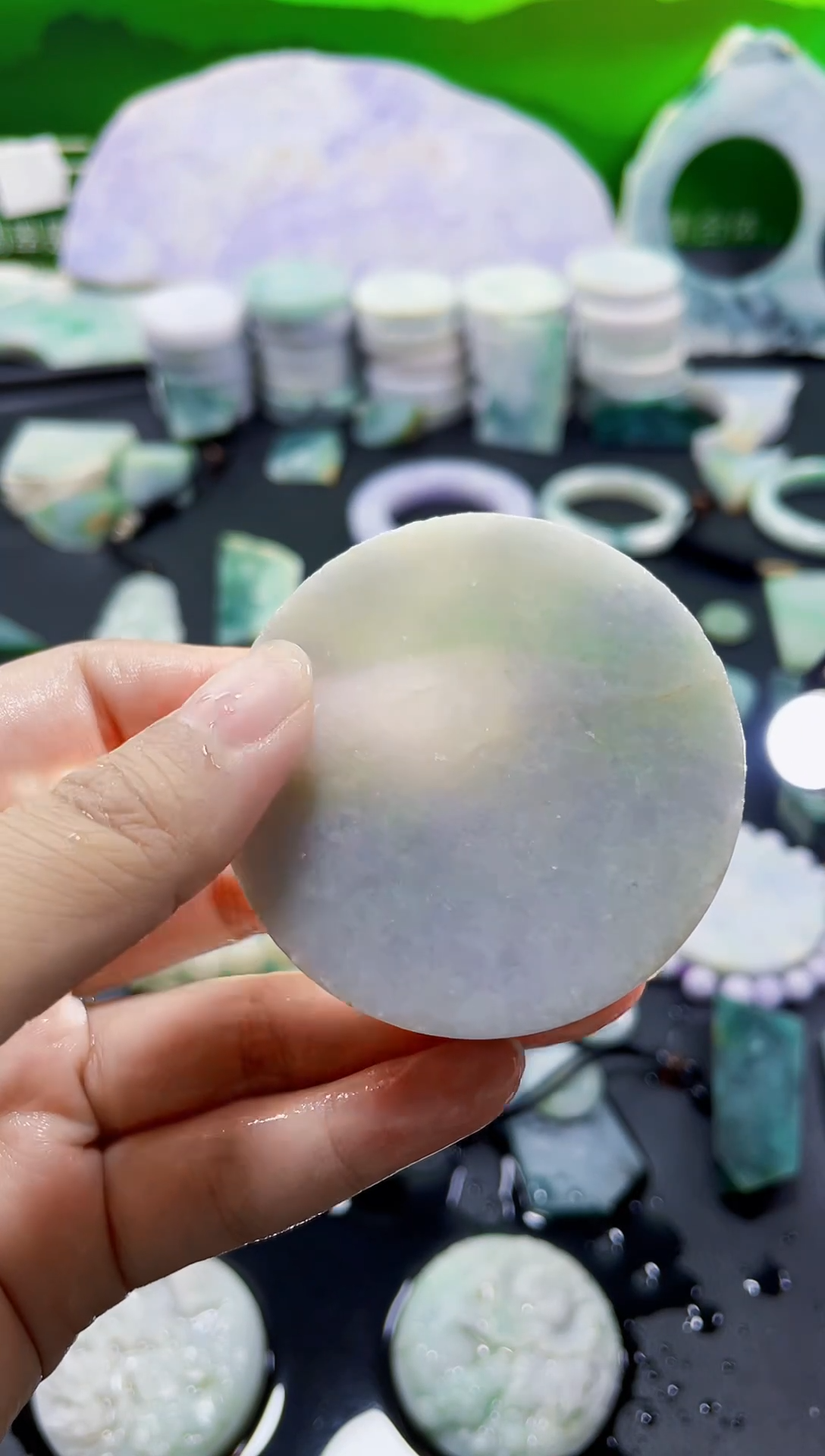 颈饰未镶嵌翡翠新店开业大优惠123