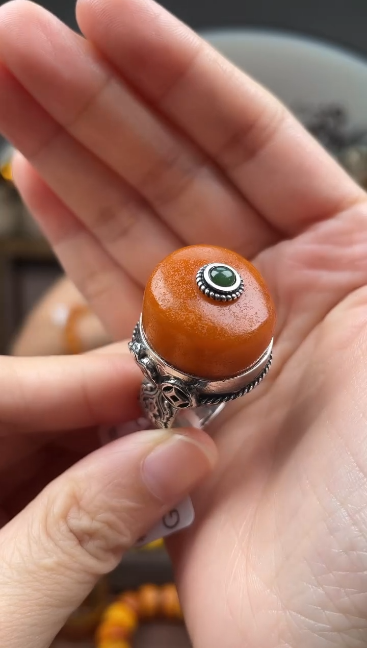 裸石琥珀未镶嵌首饰 假1赔4（多样性发货1件