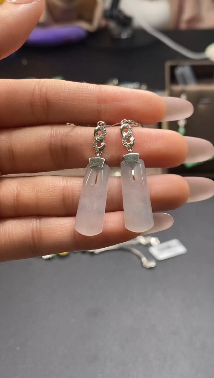 颈饰银S925镶嵌翡翠16401