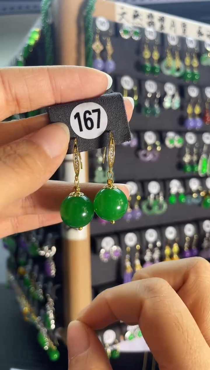 翡翠银S925镶嵌颈饰167...