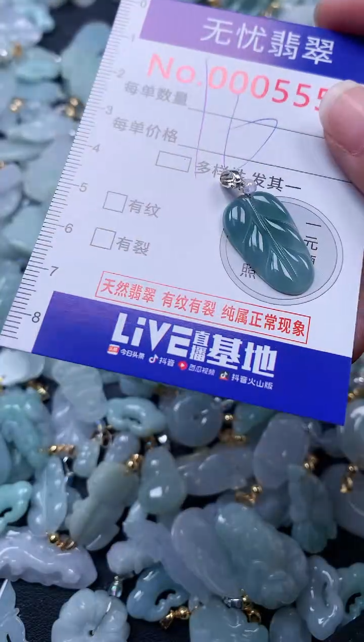 颈饰未镶嵌翡翠5554