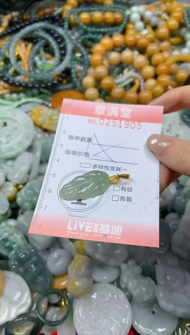 未镶嵌挂件翡翠闪购0251905
