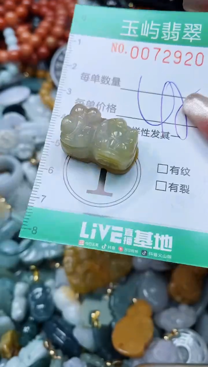 【闪购商品】翡翠颈饰未镶嵌闪购0072920