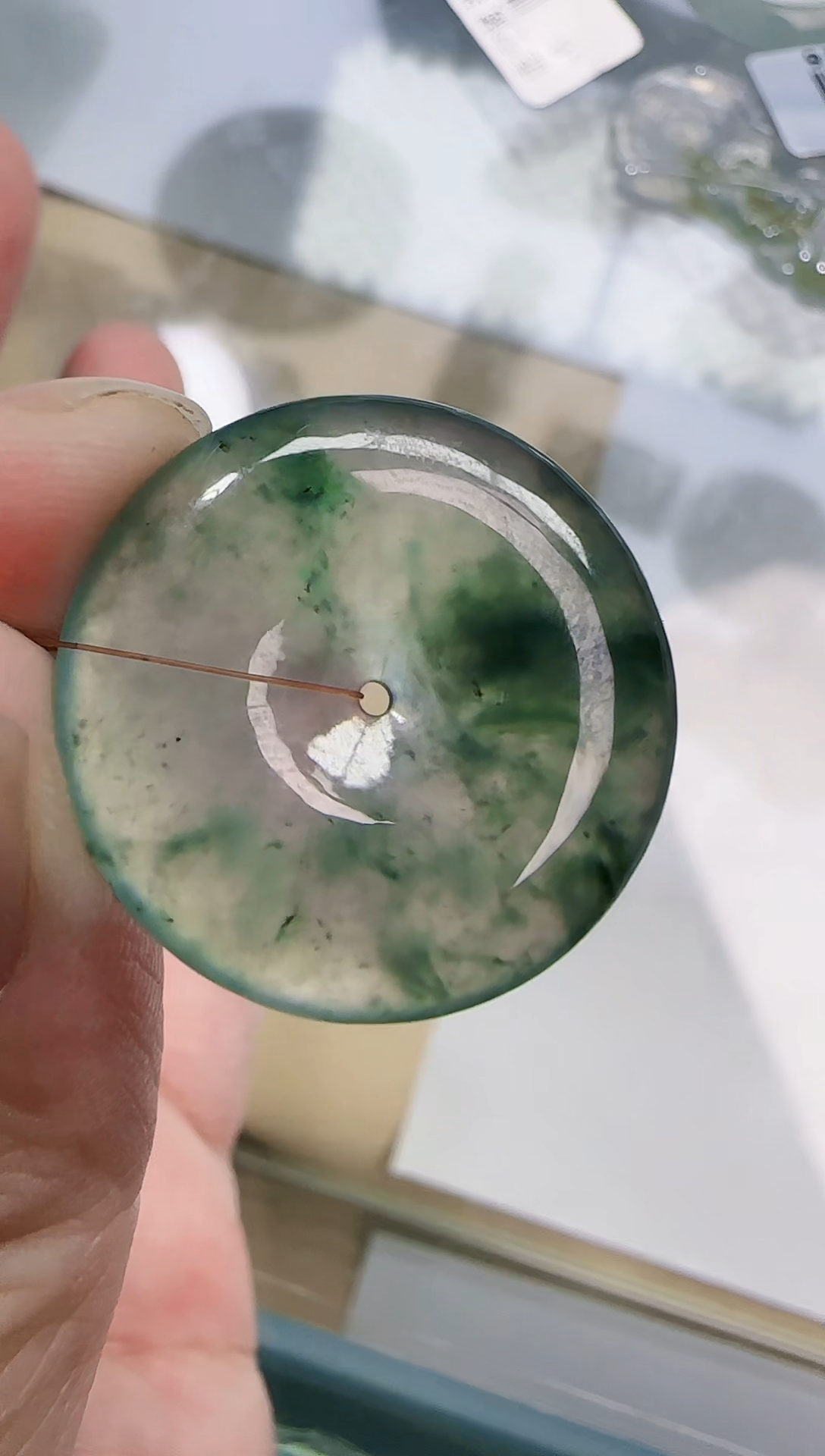 翡翠未镶嵌颈饰缅甸翡翠A货