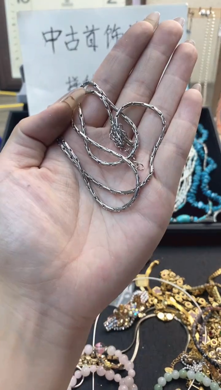 珐琅铁合金锐锐中古首饰默认微瑕编号4