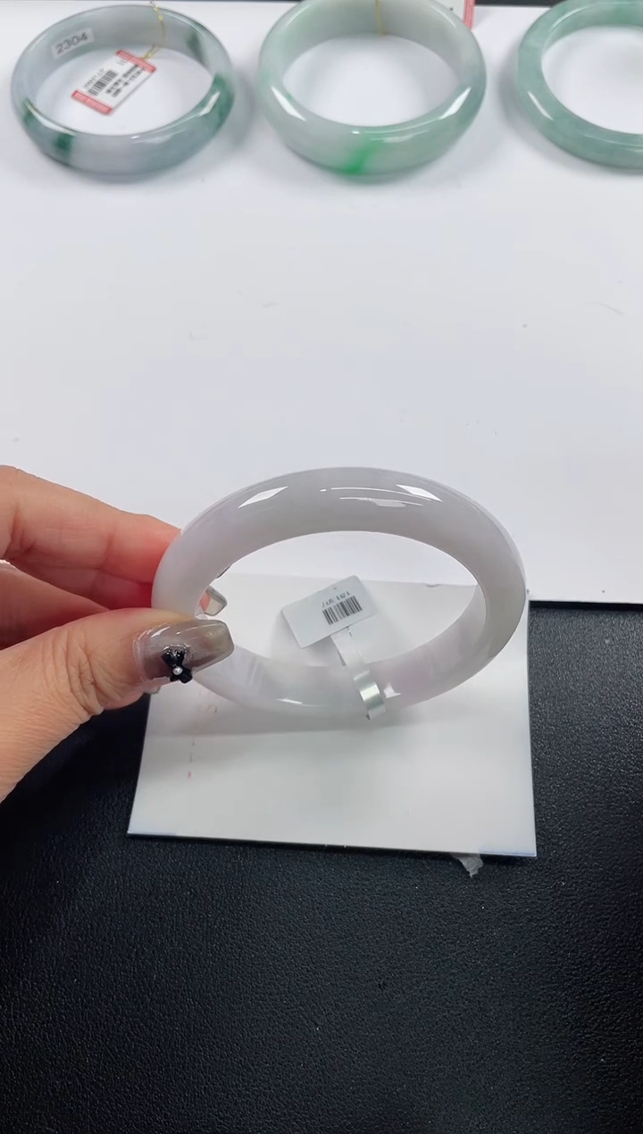 未镶嵌手镯翡翠基地发货H8984  57+