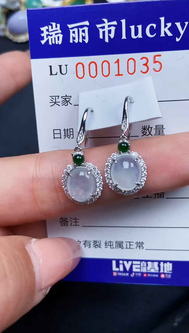 【闪购商品】翡翠颈饰银S925镶嵌1035