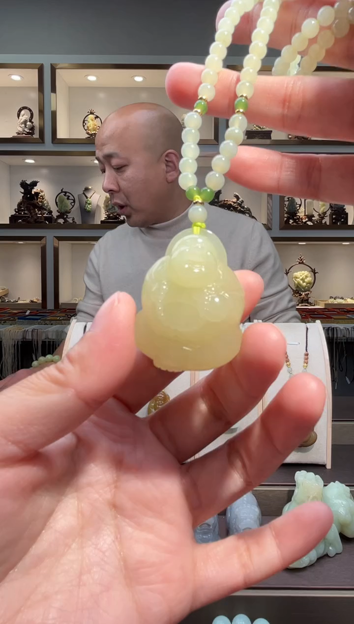 颈饰未镶嵌和田玉苏