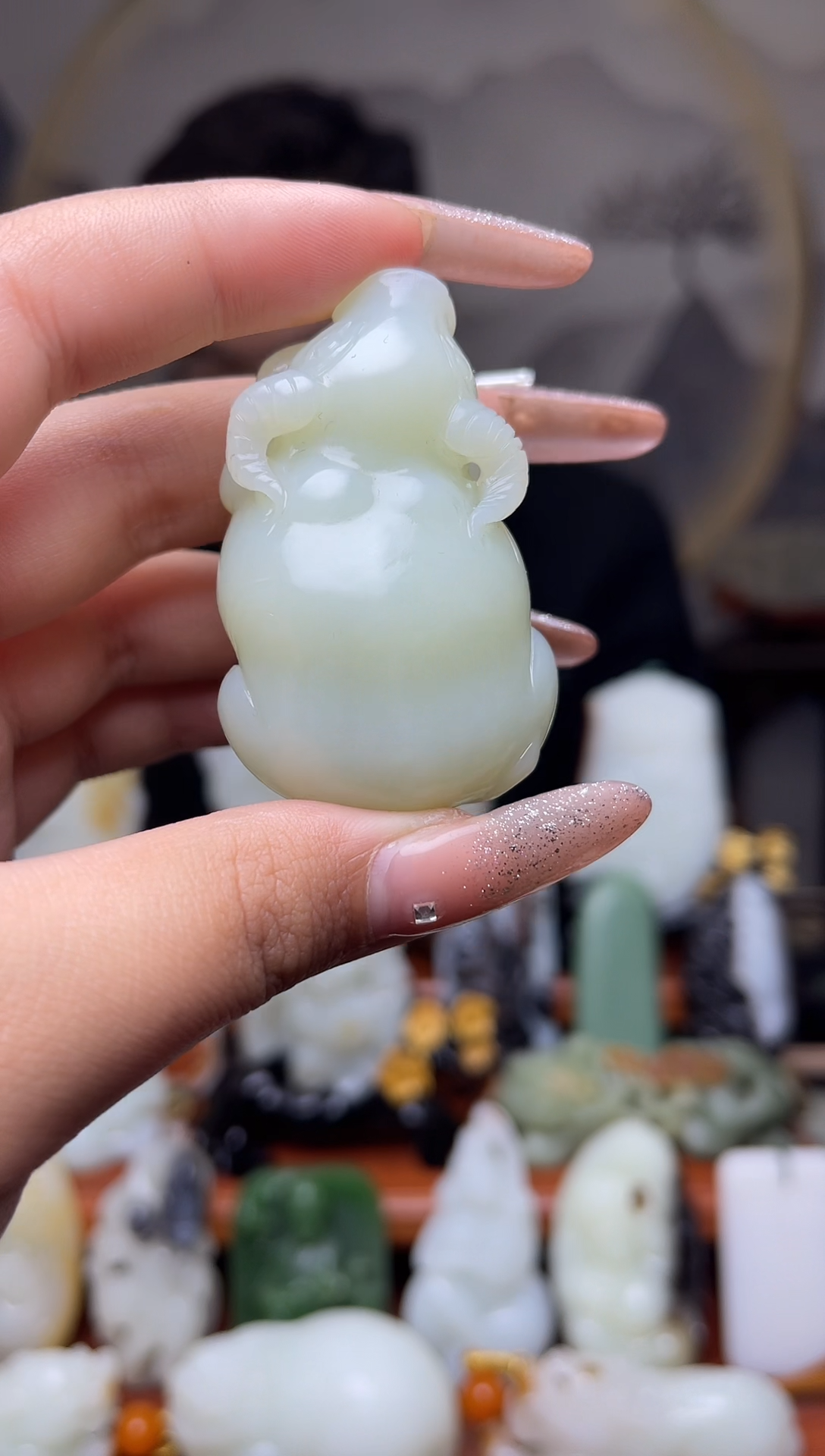 【闪购商品】和田玉吊坠未镶嵌90