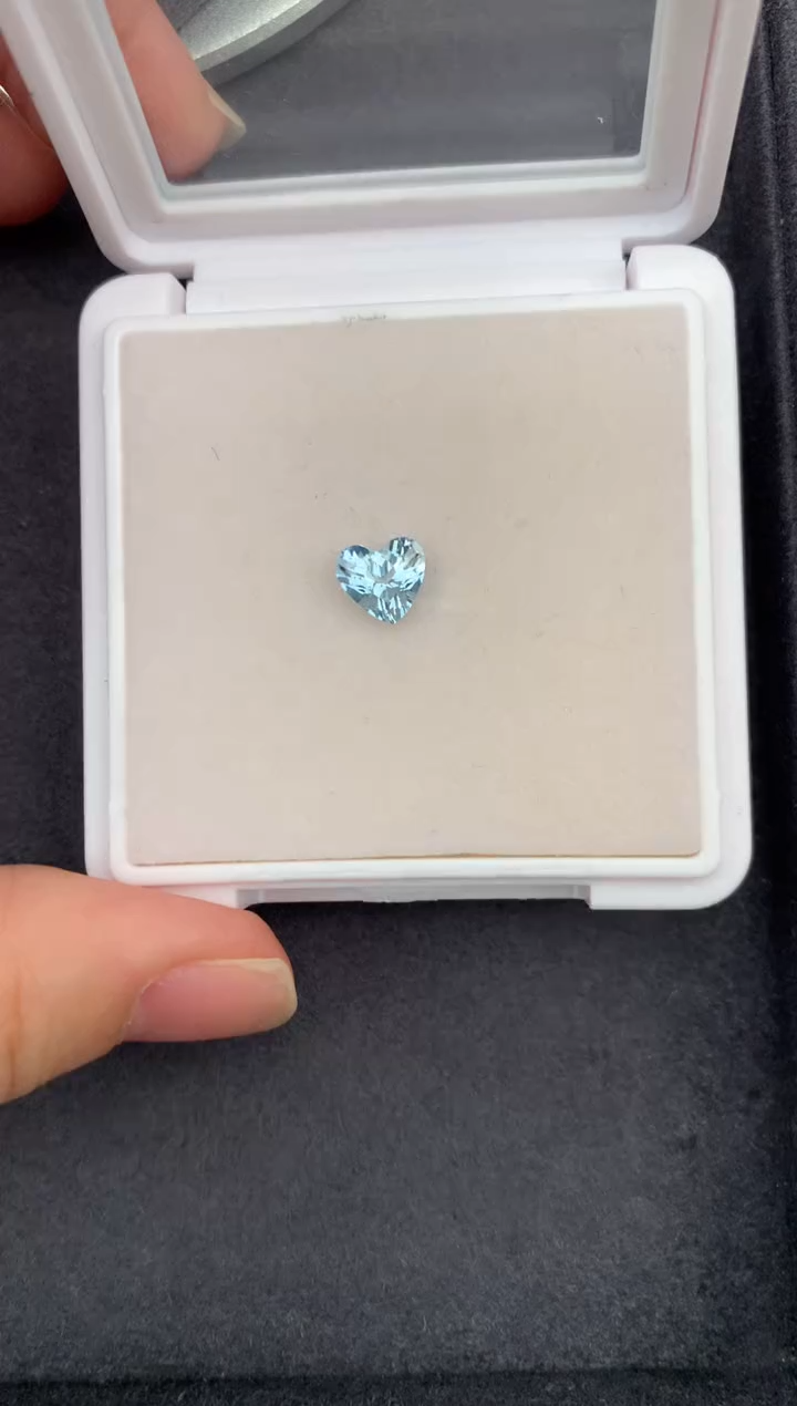 裸石海蓝宝石1.1ct海蓝宝  定制  GH