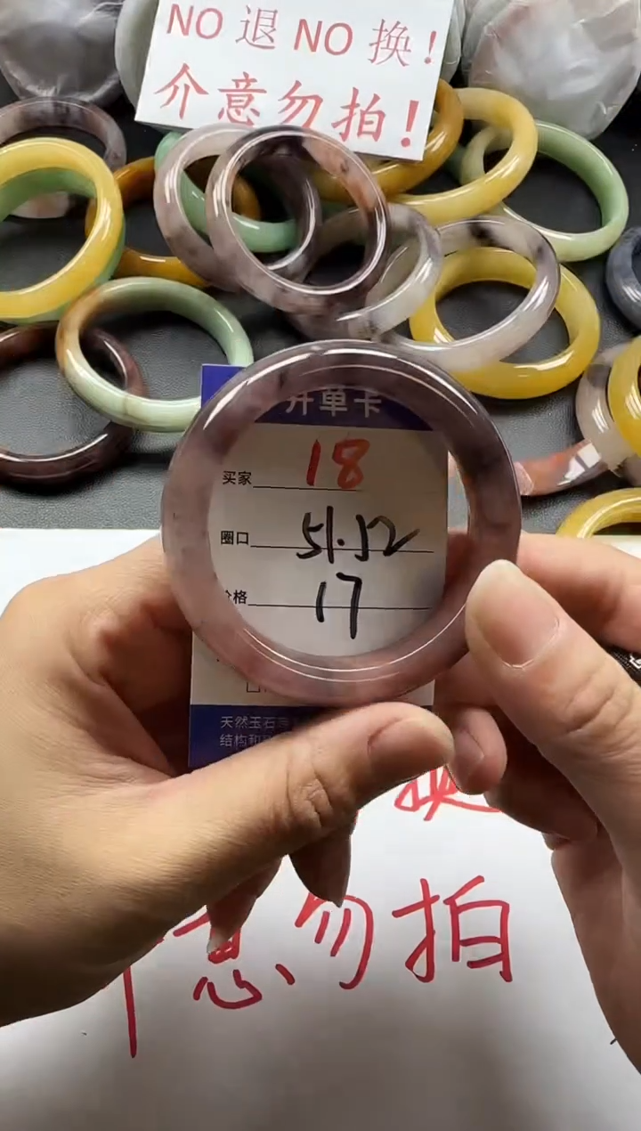 未镶嵌手镯石英质玉18