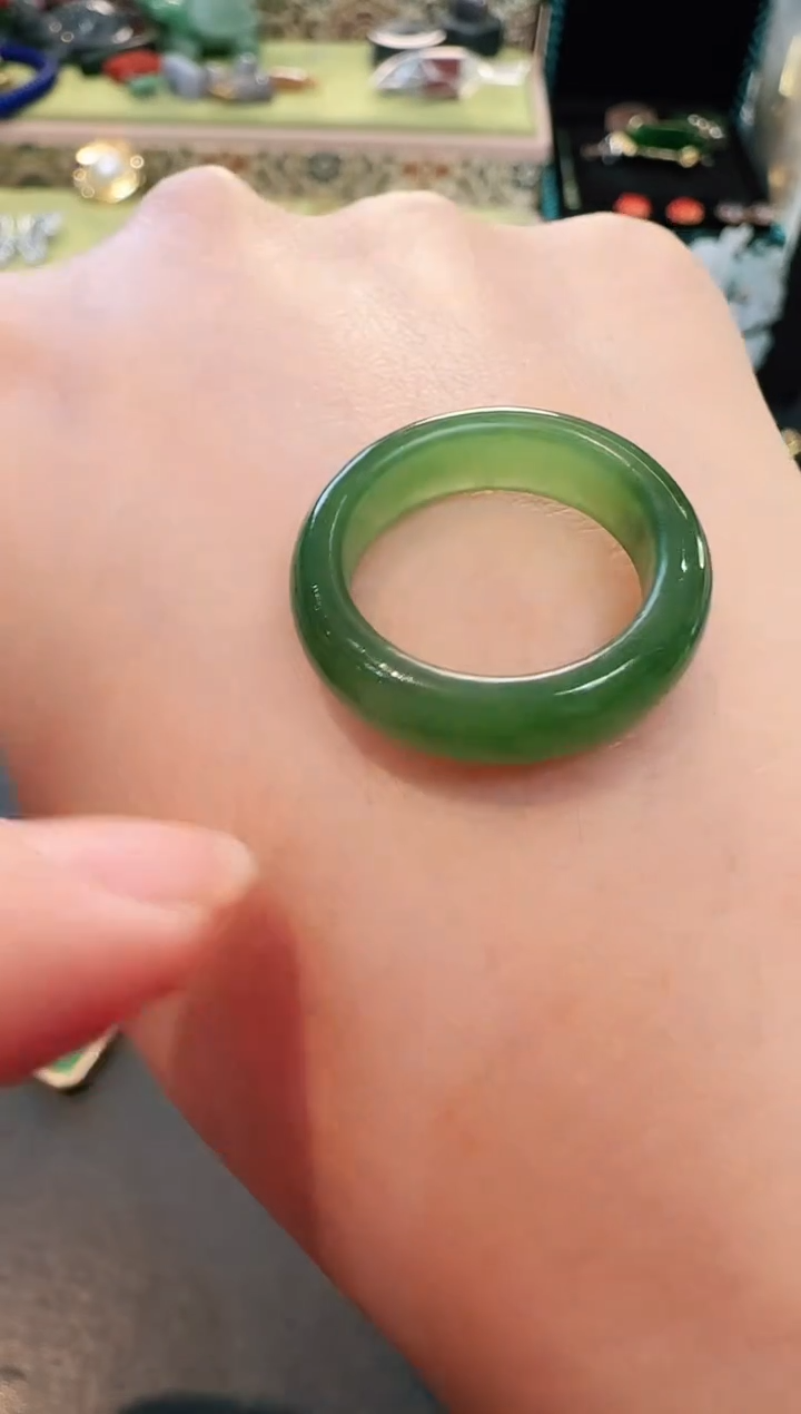 【闪购商品】和田玉戒指未镶嵌戒指14