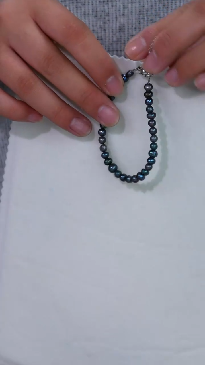 未镶嵌淡水珍珠手链858