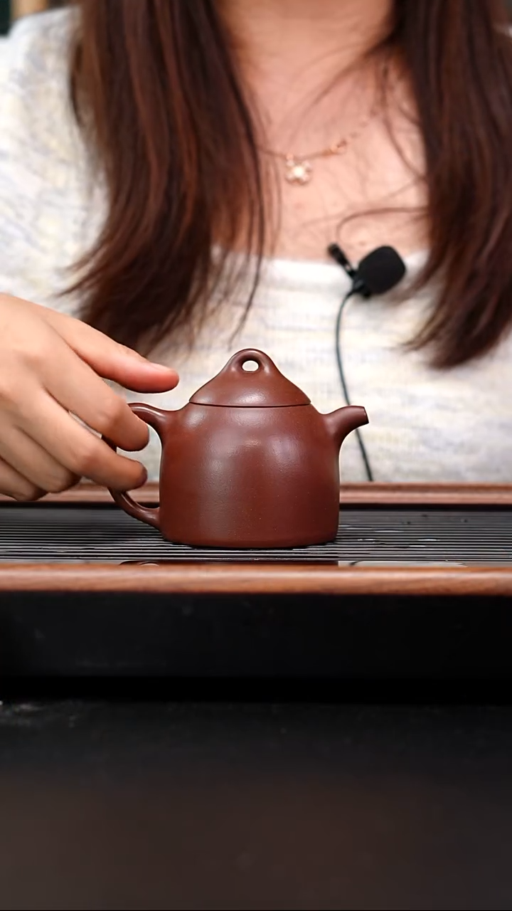 茶壶紫砂全手工龙血砂秦权190