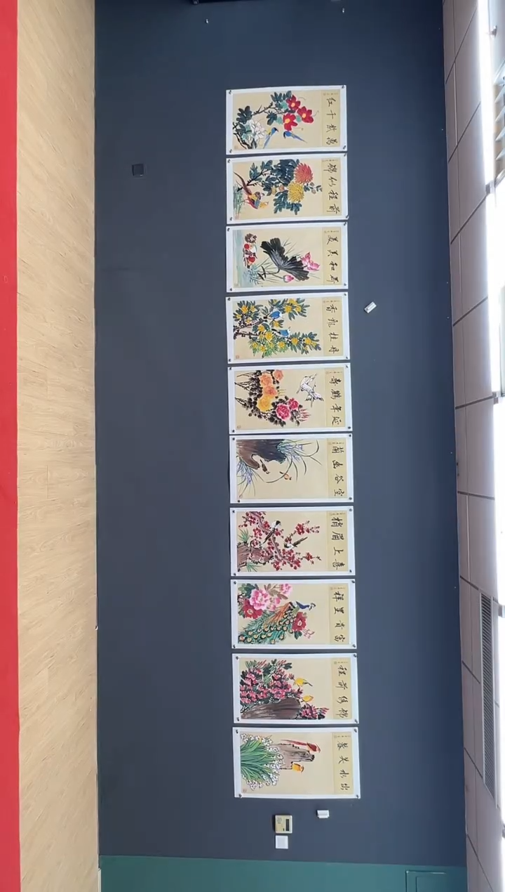 国画十大名花名鸟-齐一志老师国画作品