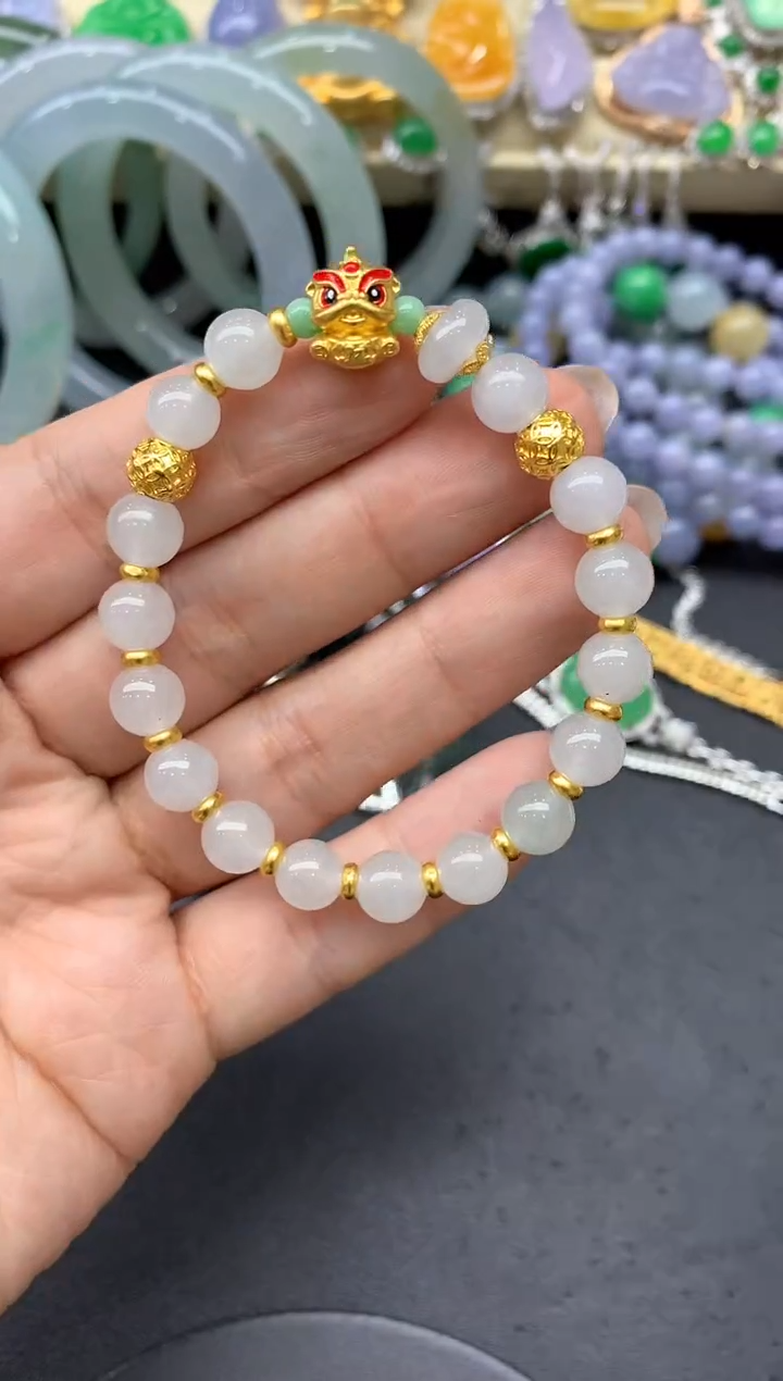 【闪购商品】翡翠手串未镶嵌344-中国好珍宝