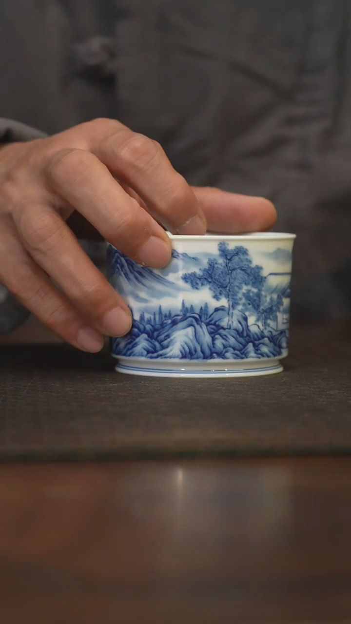 瓷片柴窑青花破价福利
