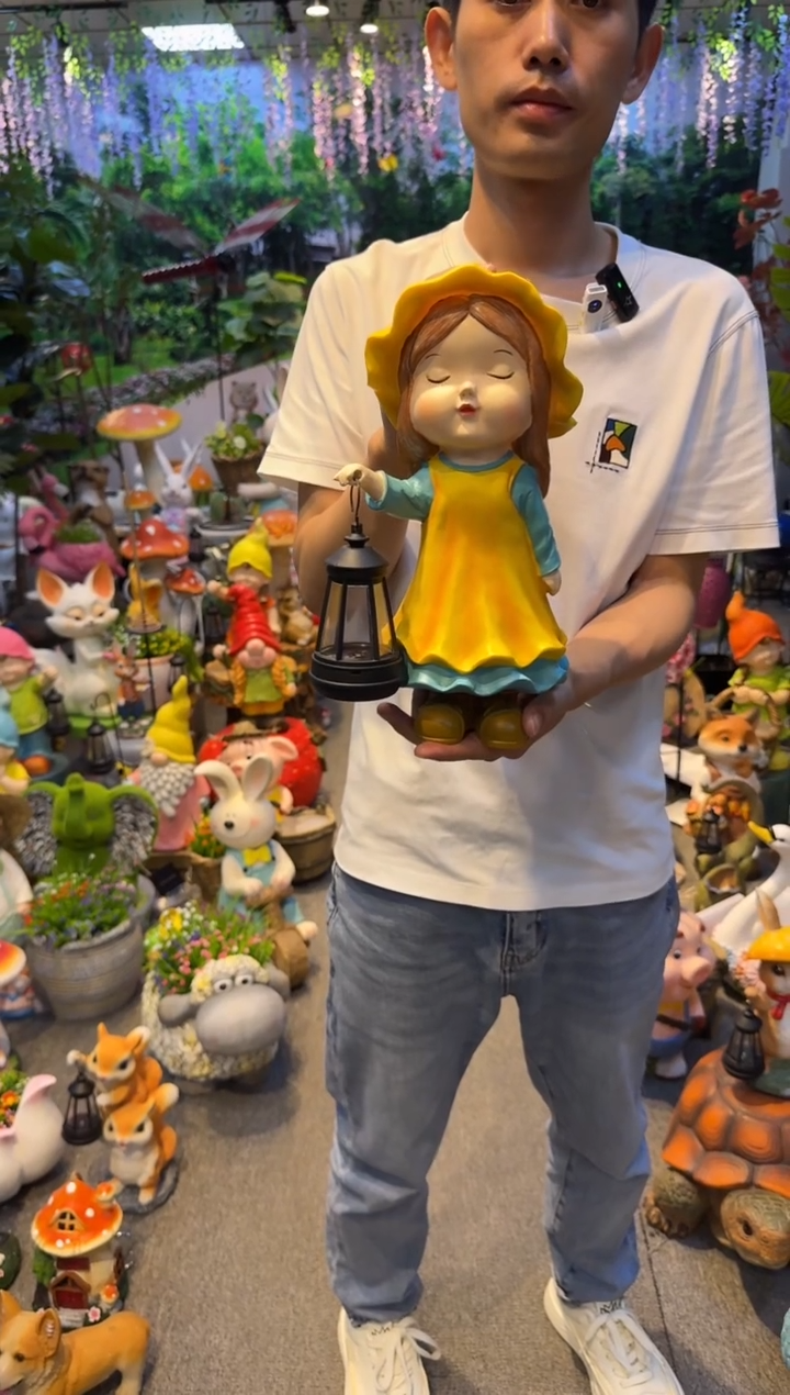 无花朵花园庭院摆件&00&