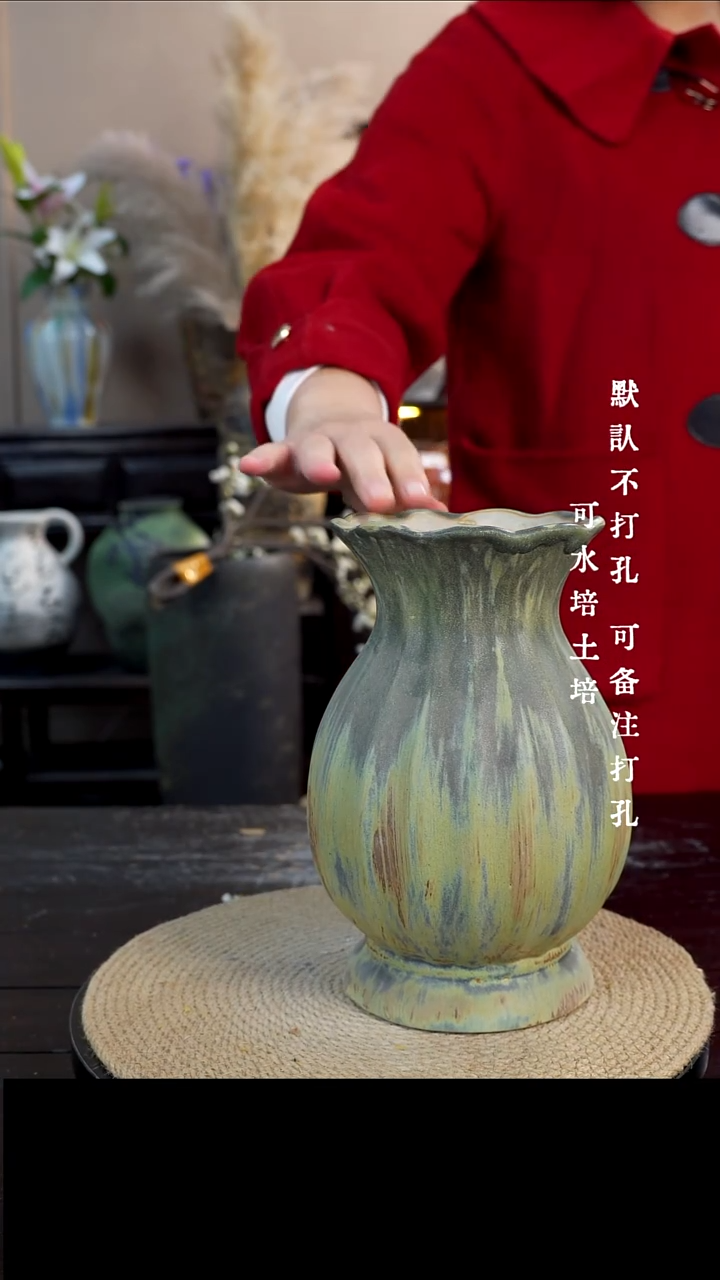 摆件陶瓷08景德镇陶瓷花瓶