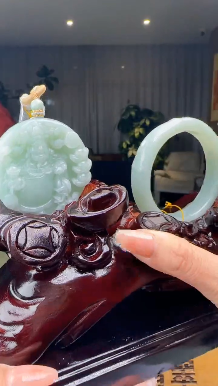 【闪购商品】翡翠摆件未镶嵌YJ@@960Q3J149869