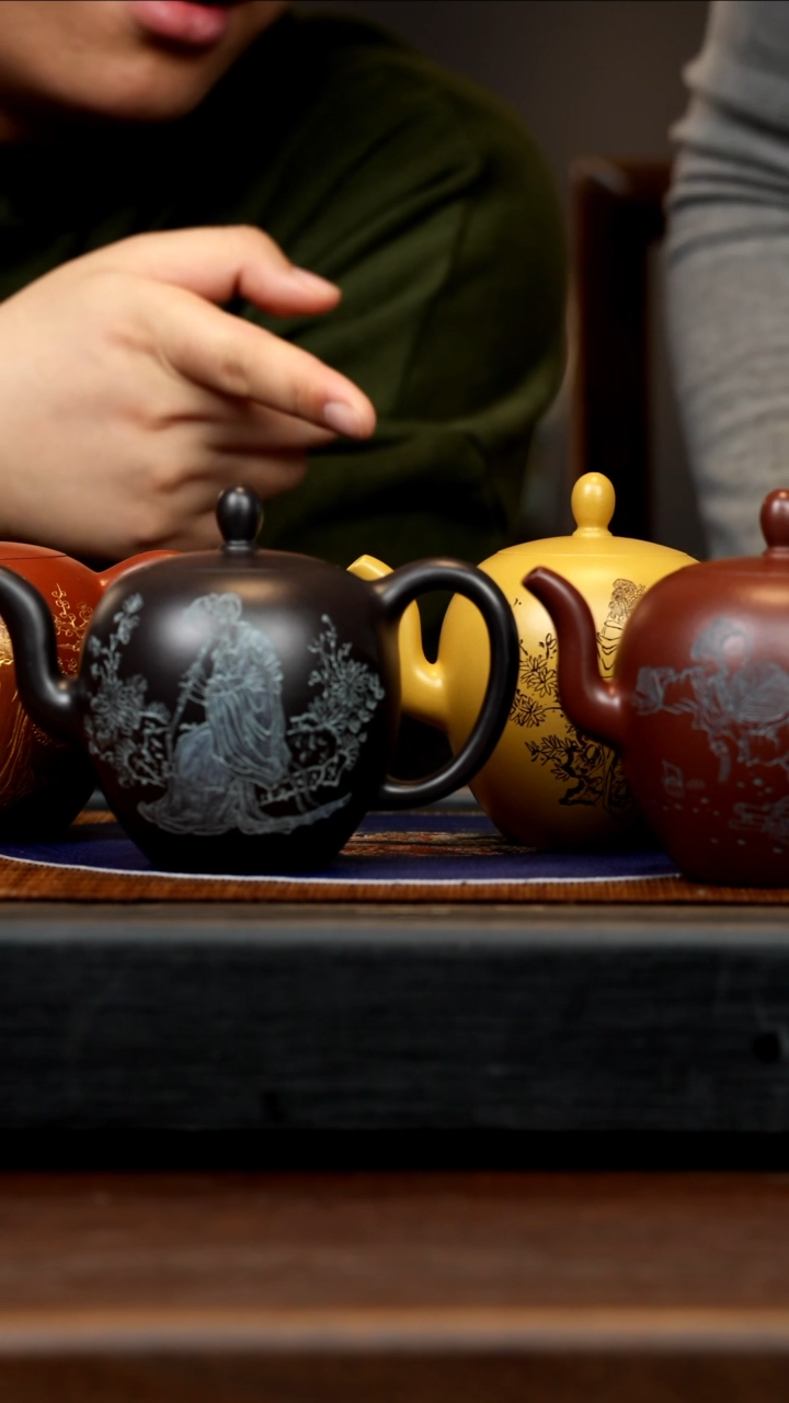 【闪购商品】紫砂茶壶ZKN 紫砂 美人肩套组