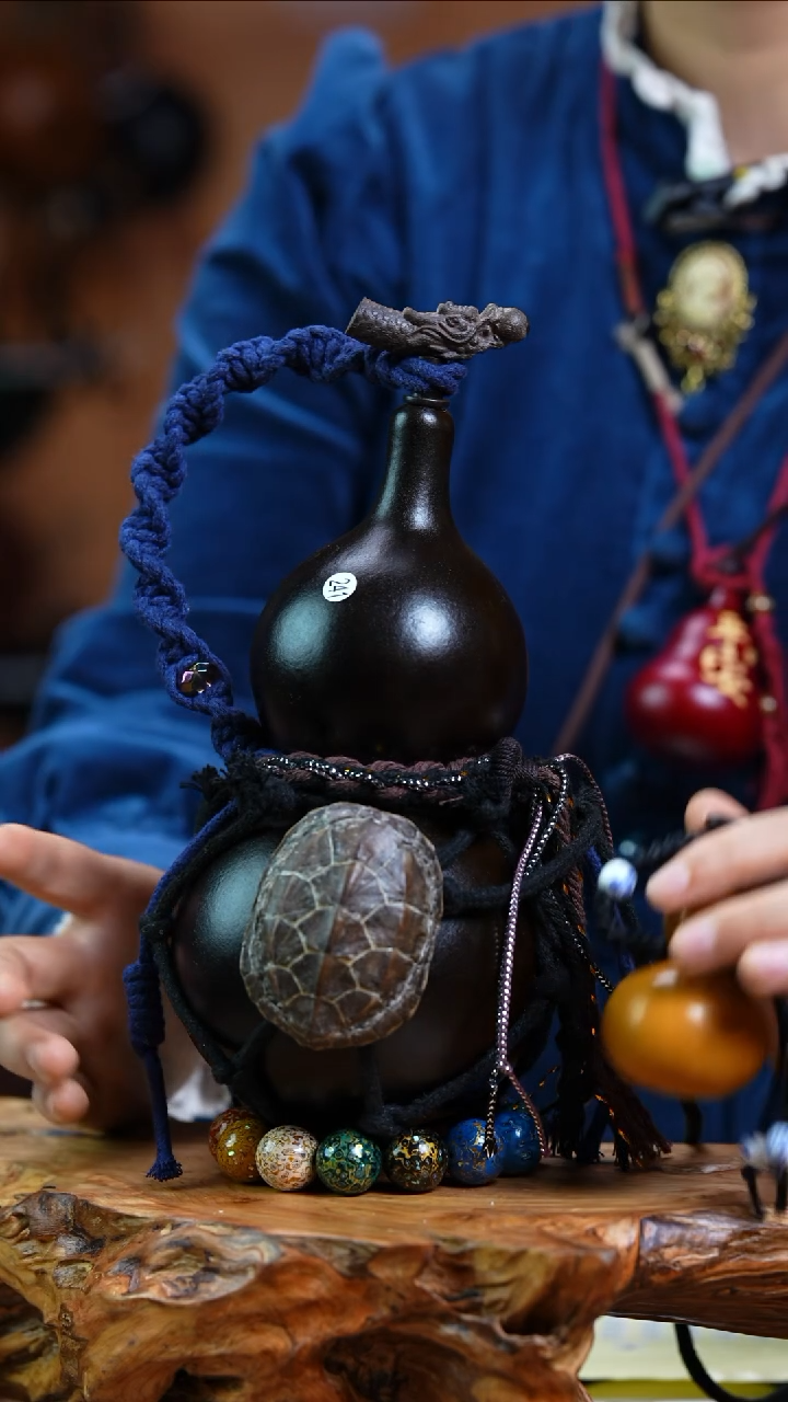 【闪购商品】241—光岳葫天然大漆酒葫芦不含漆珠