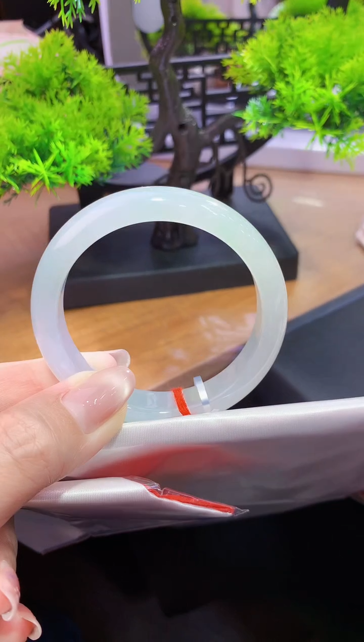 未镶嵌手镯翡翠-k1 天然缅甸A货翡翠53.3正圈