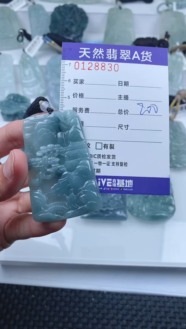 【闪购商品】翡翠颈饰未镶嵌         830