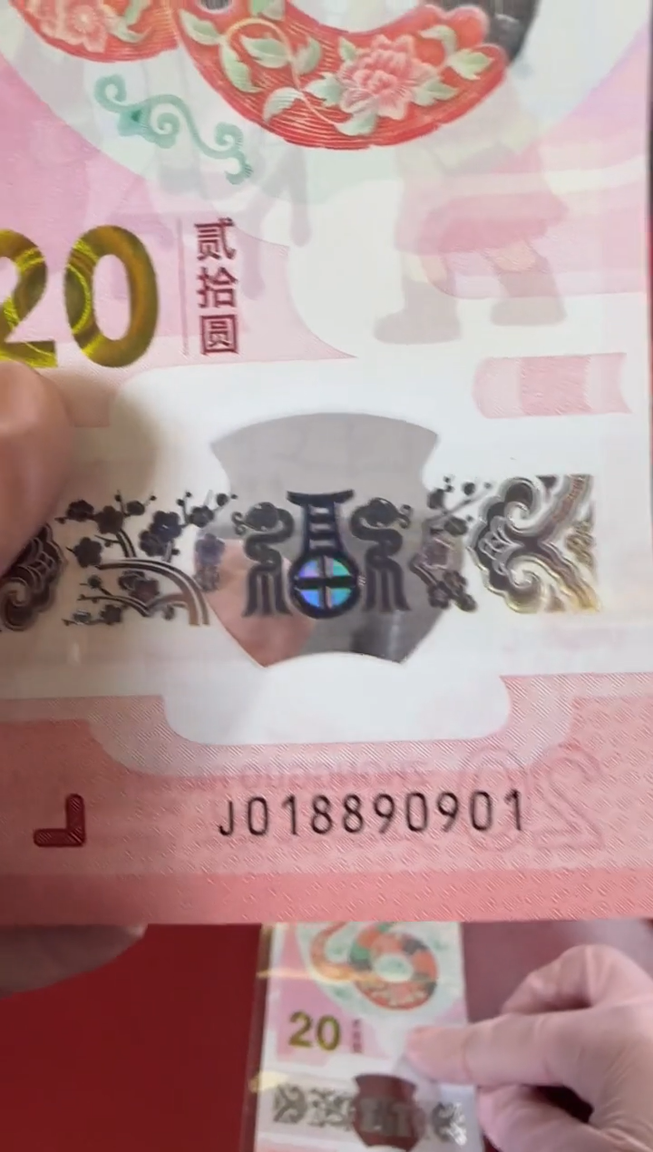 【闪购商品】塑料25蛇钞018890901单张裸