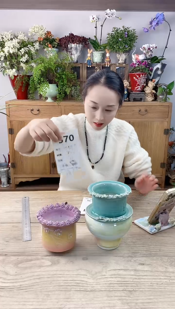 小玩子花盆直播编号570