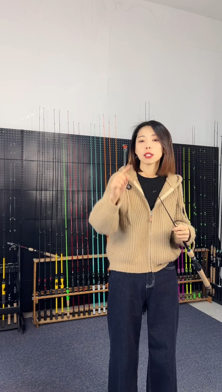 2.1m碳素DML枪柄2.1米（瑕疵尾货竿，没有售后，介意勿拍）