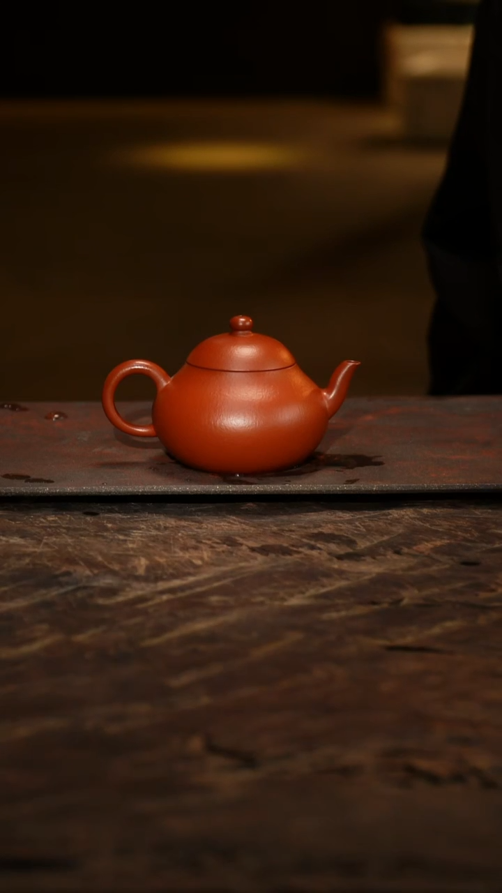 茶壶紫砂宽陶雅叙朱泥矮梨